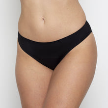 Load image into Gallery viewer, Modibodi Seamfree Bikini Black Moderate-Heavy 