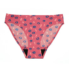 Load image into Gallery viewer, Modibodi Seamfree Bikini Dusk Moderate-Heavy Flatlay