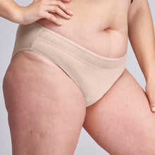 Load image into Gallery viewer, Modibodi Sensual Bikini Beige Light-Moderate 