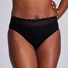 Load image into Gallery viewer, Modibodi Sensual Hi-Waist Bikini Black Maxi 