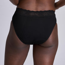 Load image into Gallery viewer, Modibodi Sensual Hi-Waist Bikini Black Maxi 