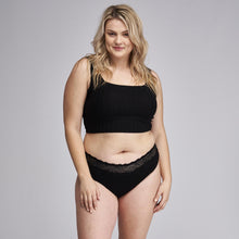 Load image into Gallery viewer, Modibodi Sensual Hi-Waist Bikini Black Maxi 