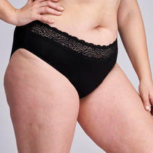 Load image into Gallery viewer, Modibodi Sensual Hi-Waist Bikini Black Maxi 