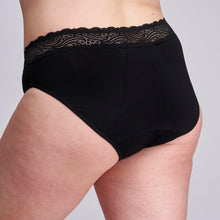 Load image into Gallery viewer, Modibodi Sensual Hi-Waist Bikini Black Maxi 