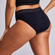 Load image into Gallery viewer, Modibodi Sensual Hi-Waist Bikini Black Maxi 