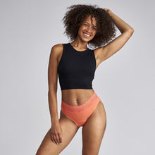 Load image into Gallery viewer, Modibodi Sensual Hi-Waist Bikini Sunkissed Light-Moderate 