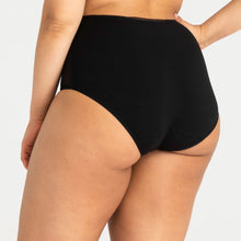 Load image into Gallery viewer, Modibodi Sensual Full Brief Black Light-Moderate 