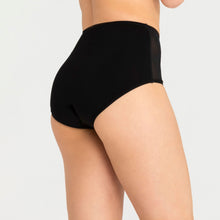 Load image into Gallery viewer, Modibodi Sensual Full Brief Black Light-Moderate 