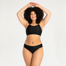 Load image into Gallery viewer, Modibodi Swimwear Bikini Pants Black Light-Moderate 