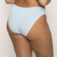 Load image into Gallery viewer, Modibodi Seamfree Bikini Sky Blue Moderate-Heavy 