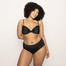 Load image into Gallery viewer, Modibodi Seamfree Boyleg Black Moderate-Heavy 