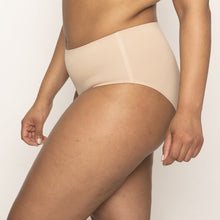 Load image into Gallery viewer, Modibodi Seamfree Boyleg Tan Moderate-Heavy 