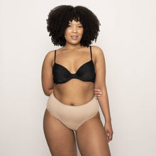 Load image into Gallery viewer, Modibodi Seamfree Boyleg Tan Moderate-Heavy 