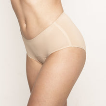 Load image into Gallery viewer, Modibodi Seamfree Boyleg Tan Moderate-Heavy 