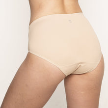 Load image into Gallery viewer, Modibodi Seamfree Boyleg Tan Moderate-Heavy 