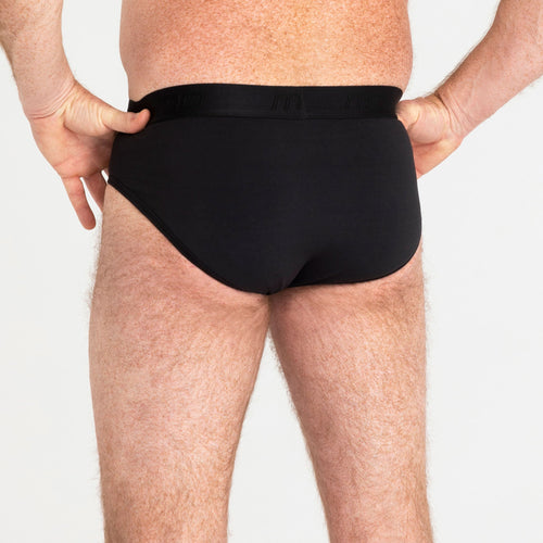 MO by Modibodi Brief Black Light-Moderate