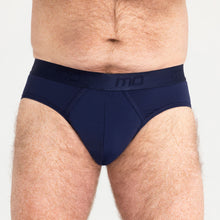 Load image into Gallery viewer, MO by Modibodi Brief Navy Light-Moderate