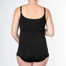 Load image into Gallery viewer, Modibodi Breastfeeding Singlet Black Leak Proof