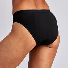 Load image into Gallery viewer, Hipster Bikini - Black Maxi-24hrs Absorbency