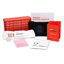 Load image into Gallery viewer, Modibodi RED Period Kit Flatlay